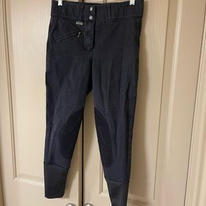 Dublin Equestrian Riding Breeches Black Womens 28